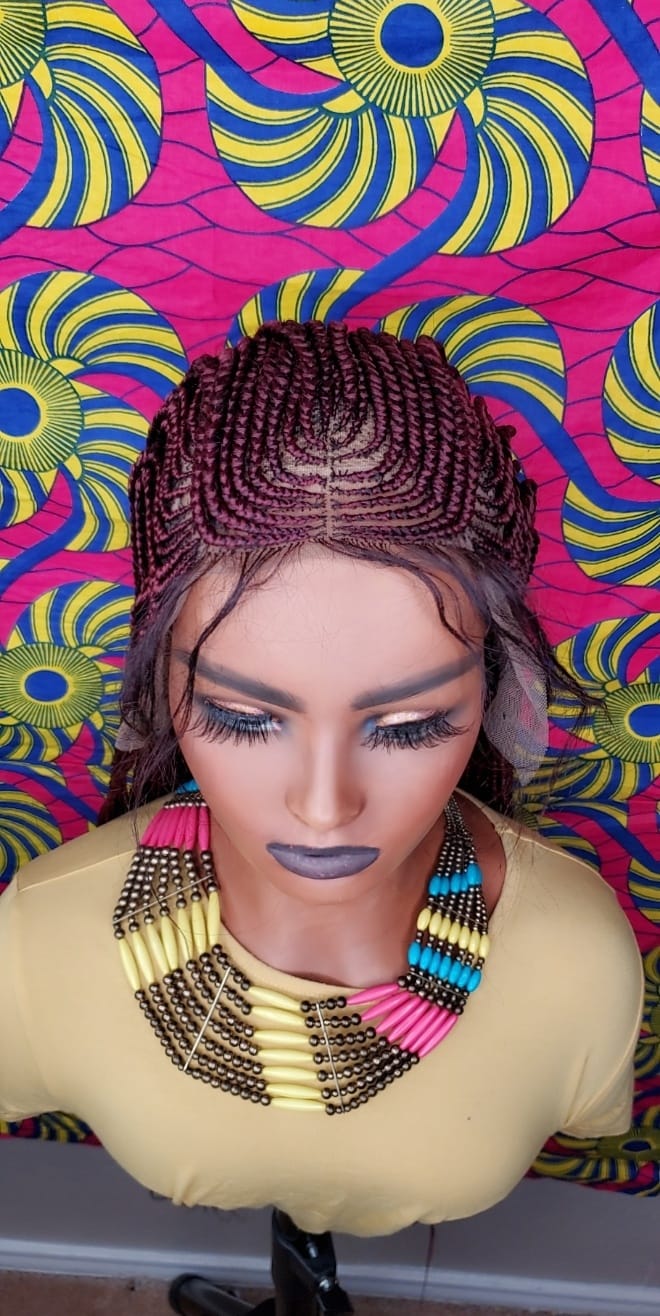 13X6 Custom Braided Wig Cornrows