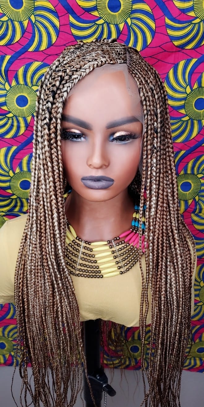 13x6 Custom Braided Wig Cornrows