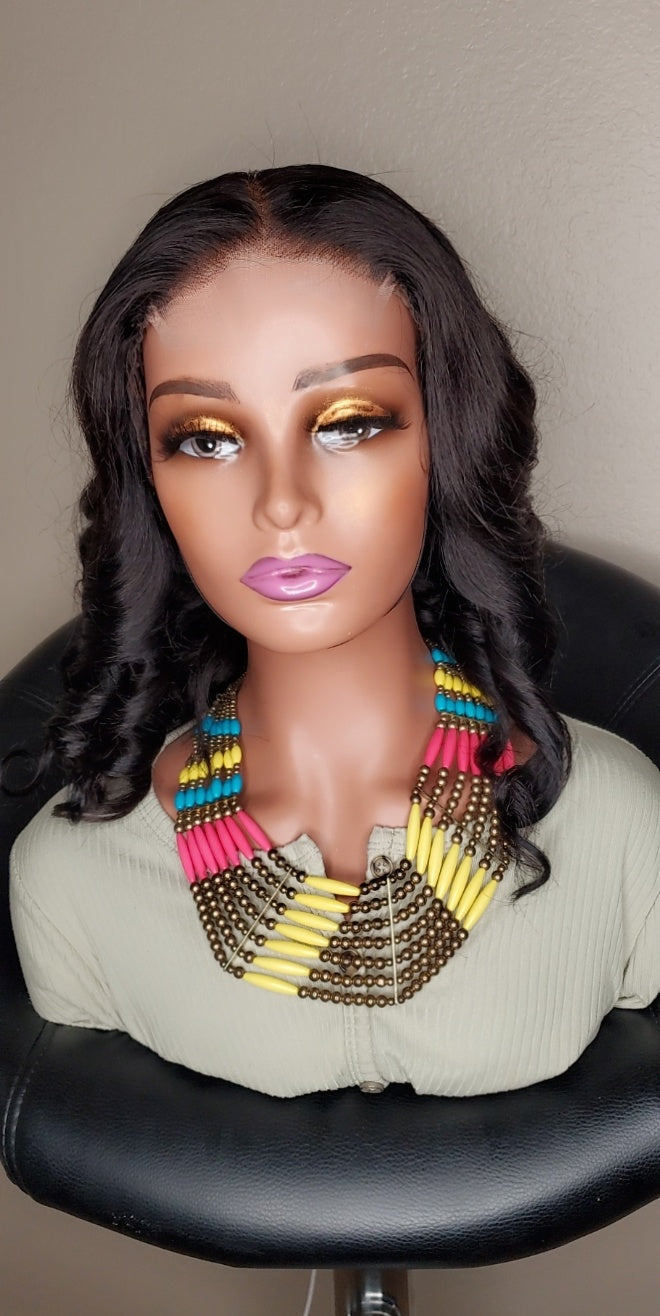 4X4 HD Closure 14 Inch 100% Human Hair Prebleached Kot